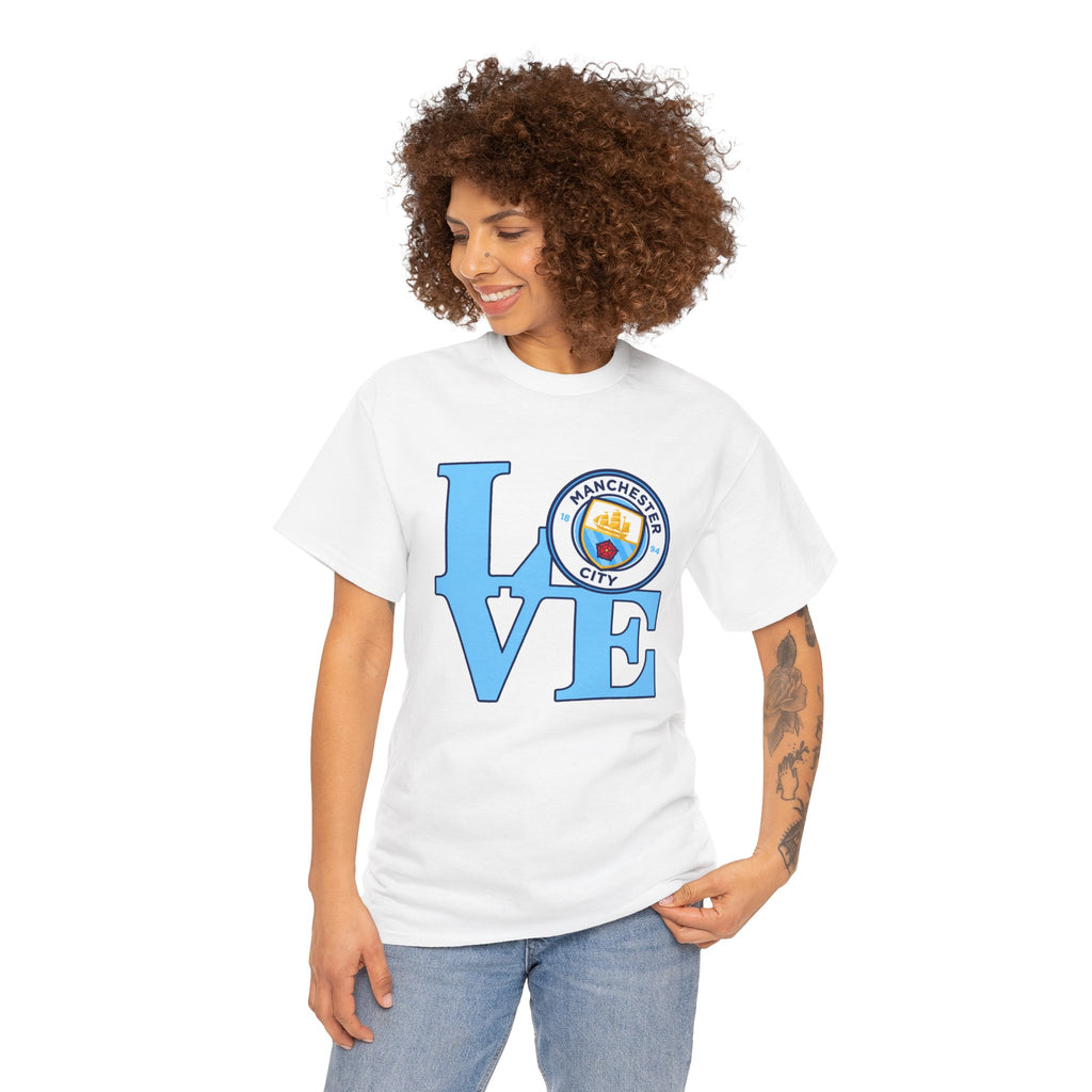 Manchester City LOVE Cotton T-Shirt