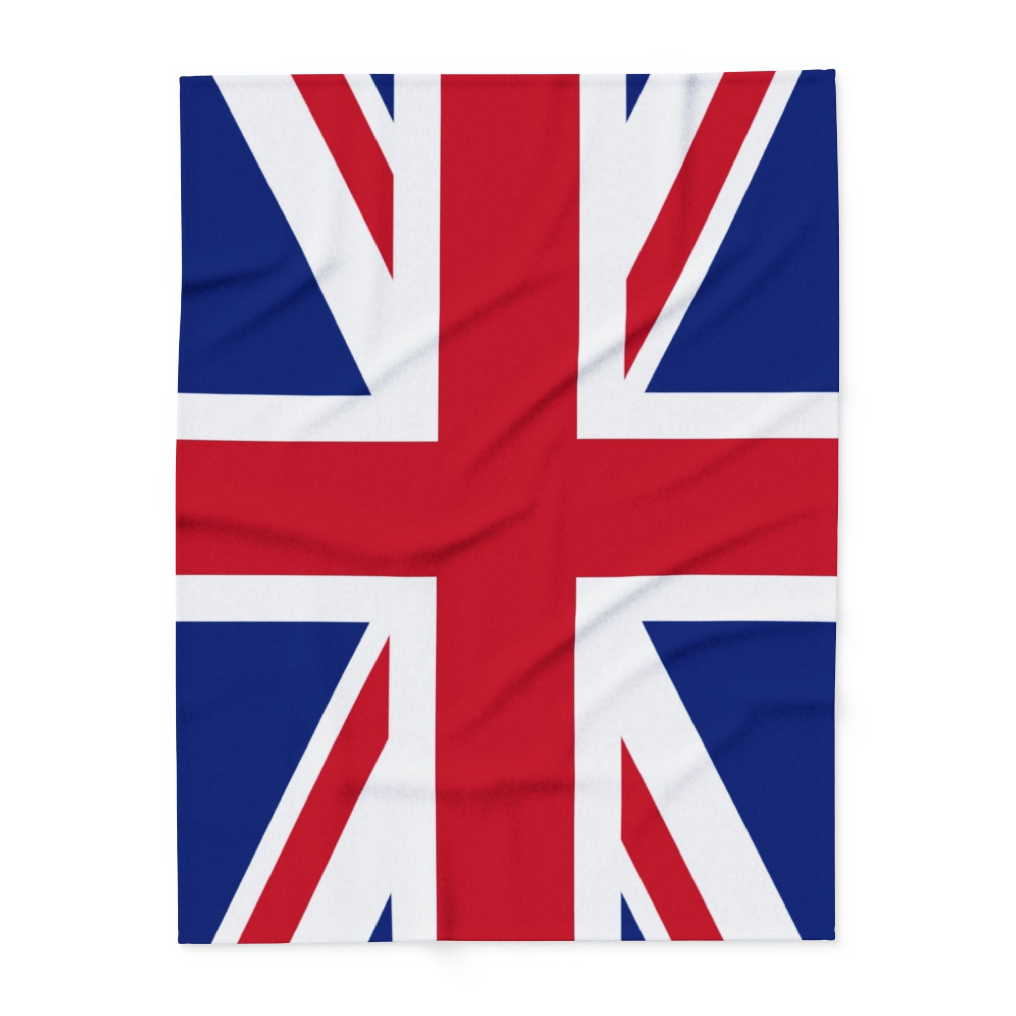 Union Jack Fleece Blanket — British Flag Cozy Throw