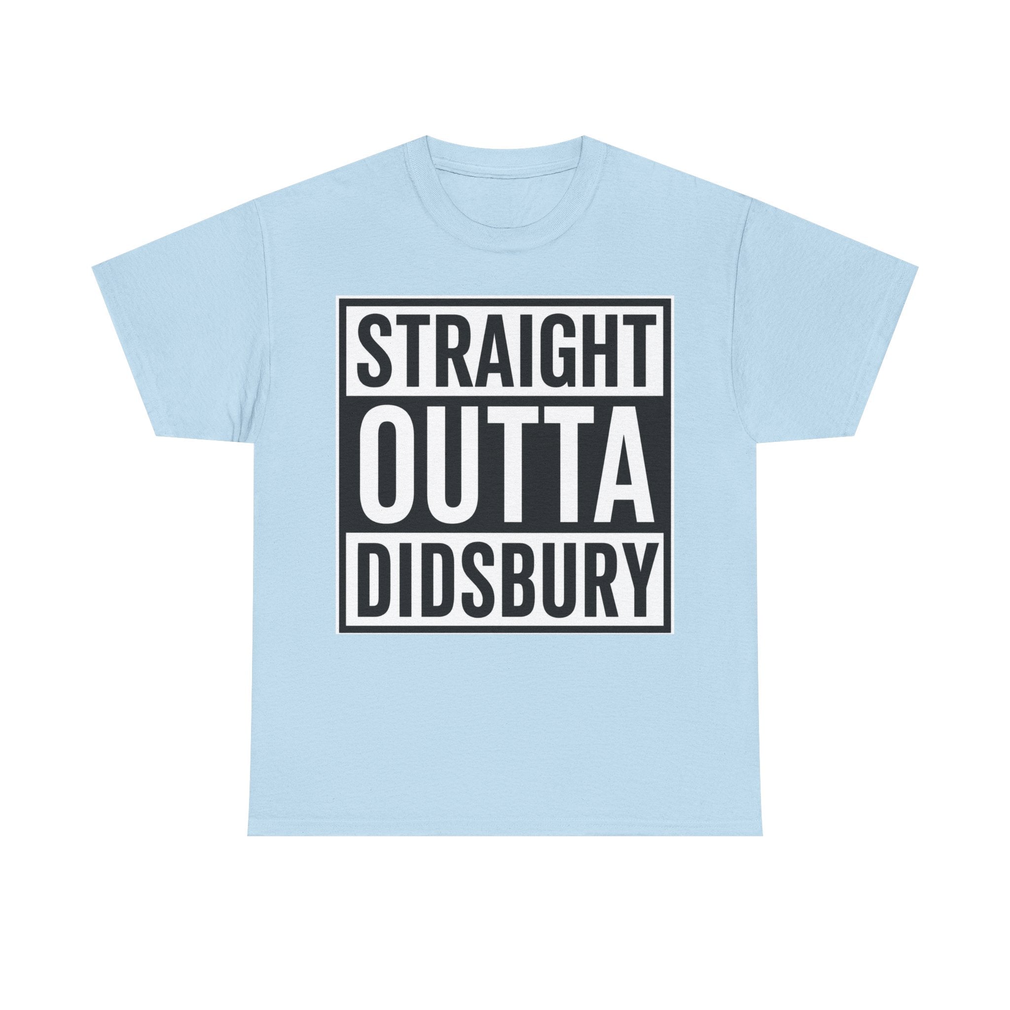 Straight Outta Didsbury T‑Shirt — Graphic City Pride Tee