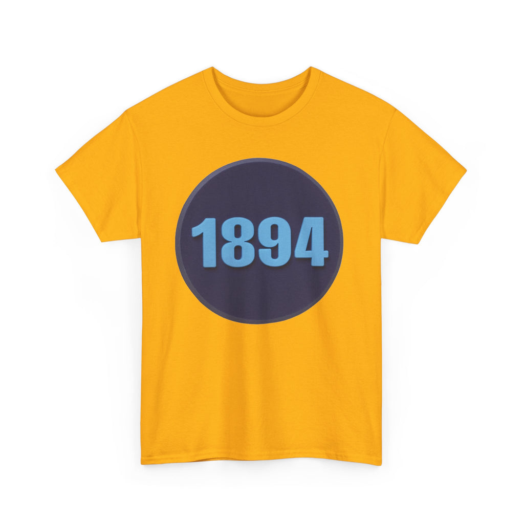 1894 Manchester City Circle Graphic Tee — Vintage Year Anniversary T-Shirt