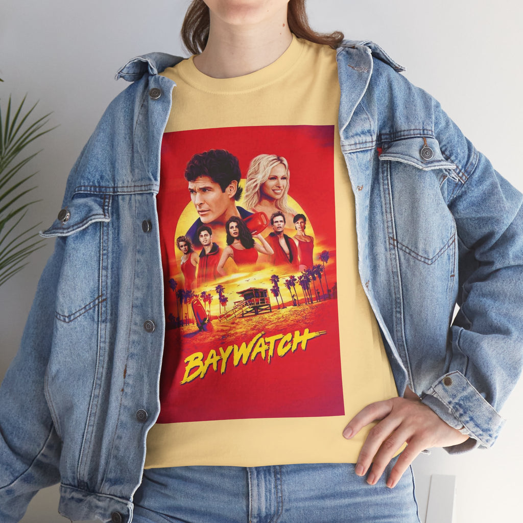 Baywatch Movie Poster Cotton T-Shirt