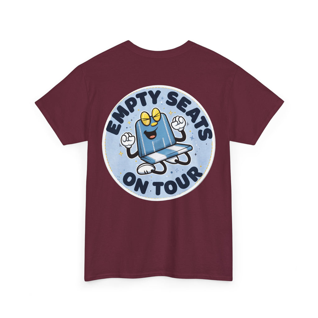 Manchester City T-Shirt — 'Empty Blue Seats On Tour' Retro Skate Graphic Tee