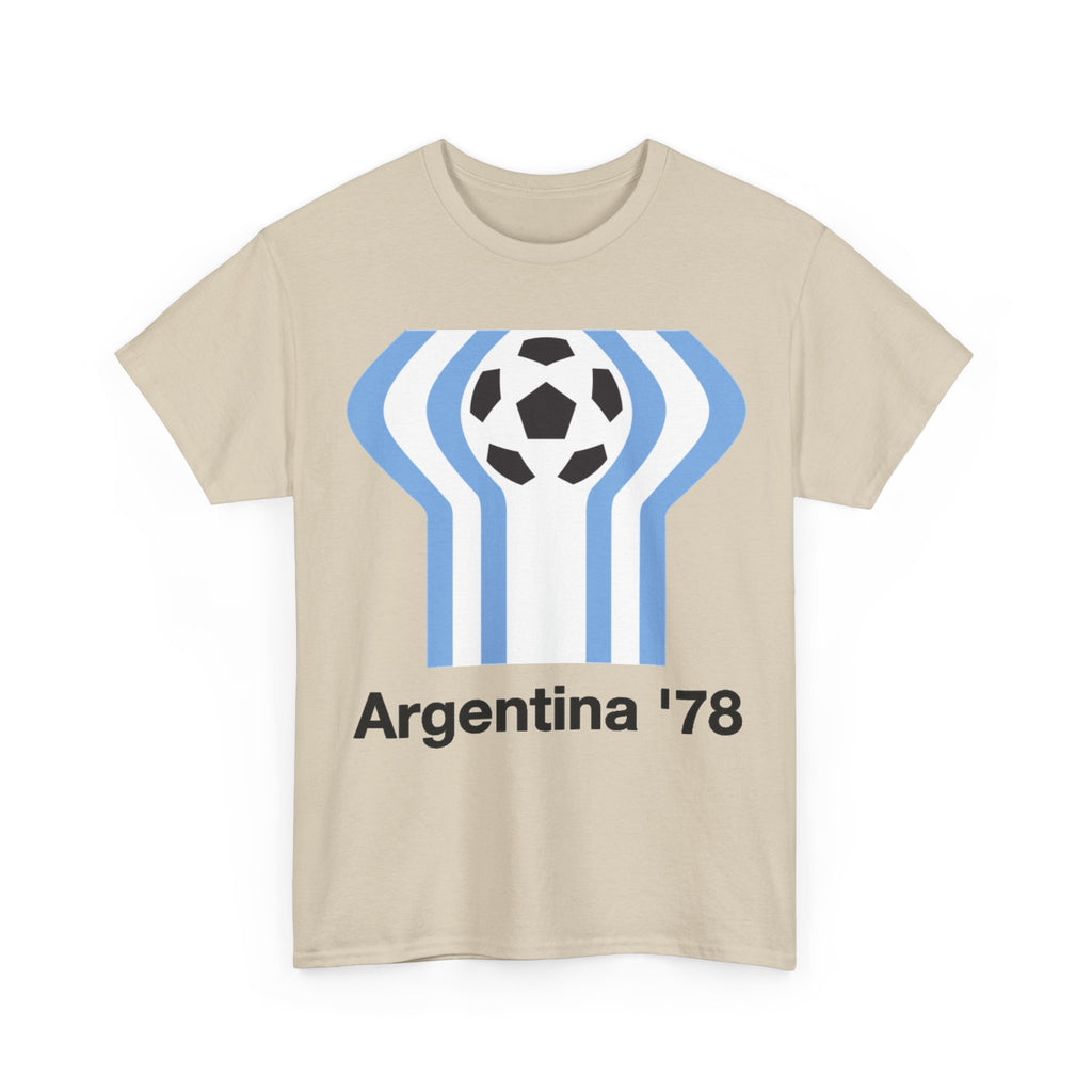 Argentina '78 Soccer T-Shirt — Retro World Cup Football Tee