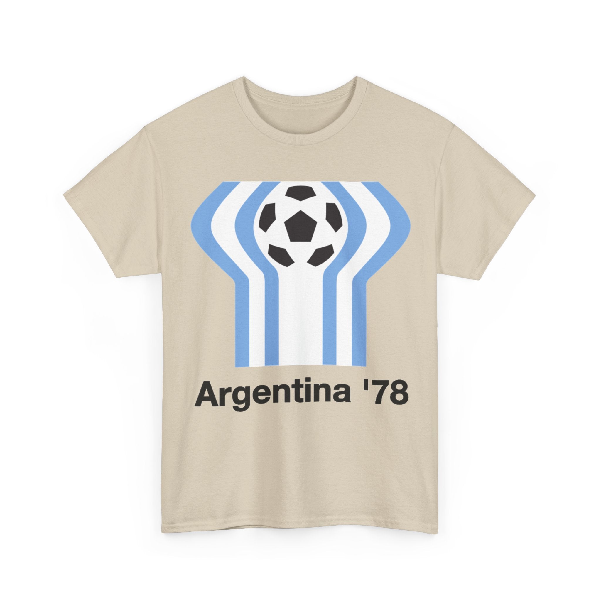 Argentina '78 Soccer T-Shirt — Retro World Cup Football Tee