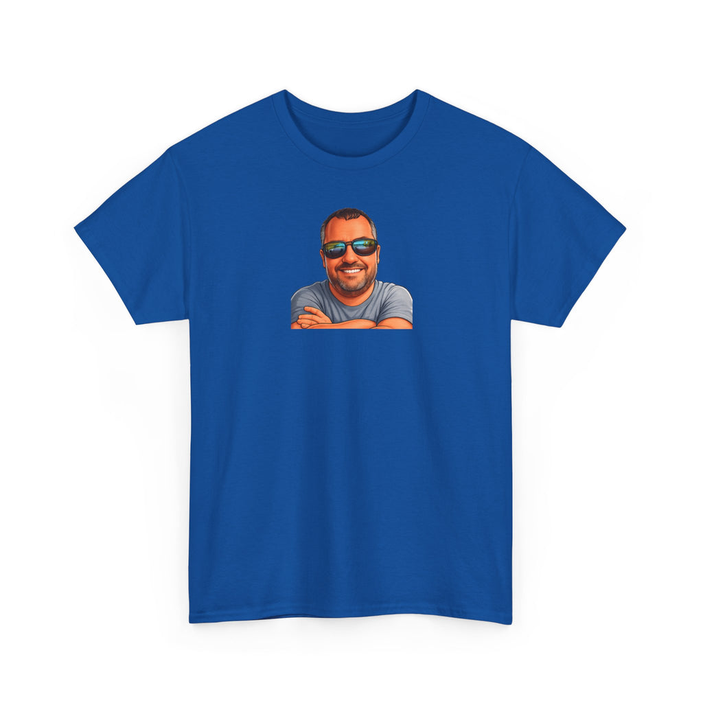 Graphic Tee — "E.T. Phoned Home" Smiling Guy Retro Design
