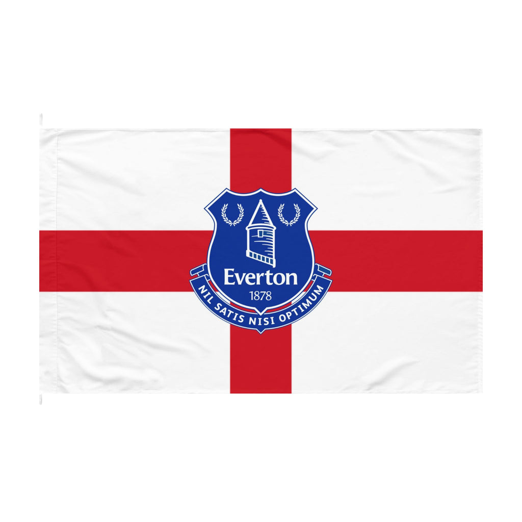 Everton Cross Flag — Double-Sided Fan Flag