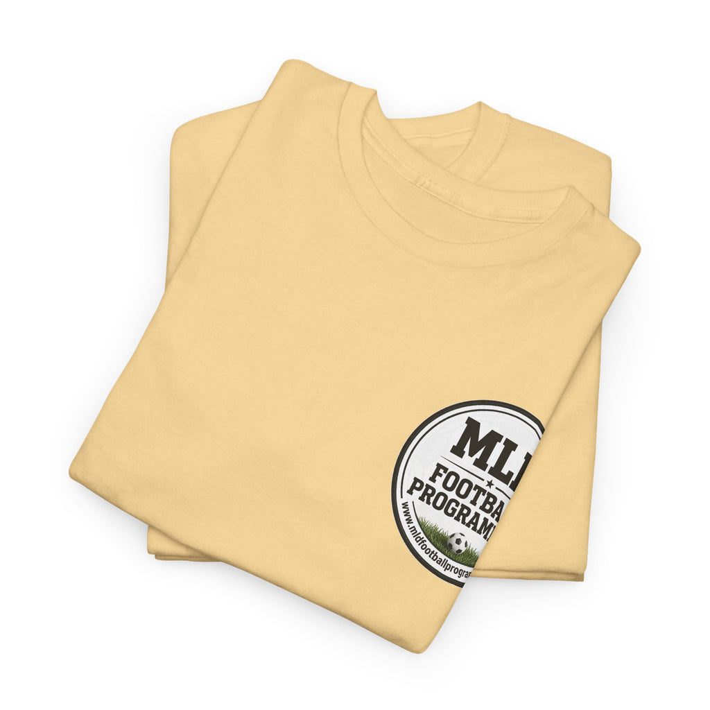 MLD Football Programmes Tee - Retro Logo Chest T-Shirt