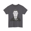 Sir Alex Ferguson Cotton T-Shirt — Vintage Stoic Portrait Shirt
