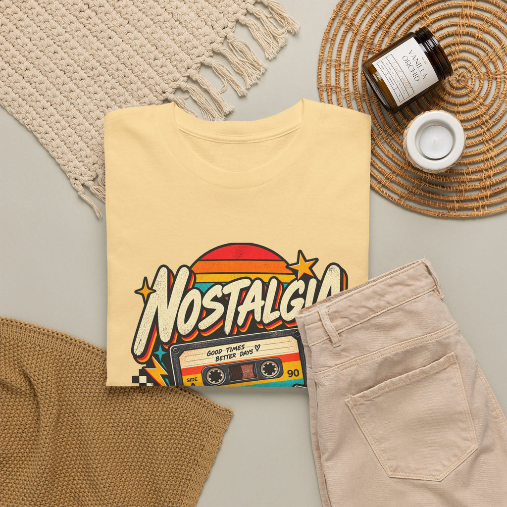 Nostalgia Never Gets Old Unisex Heavy Cotton Tee