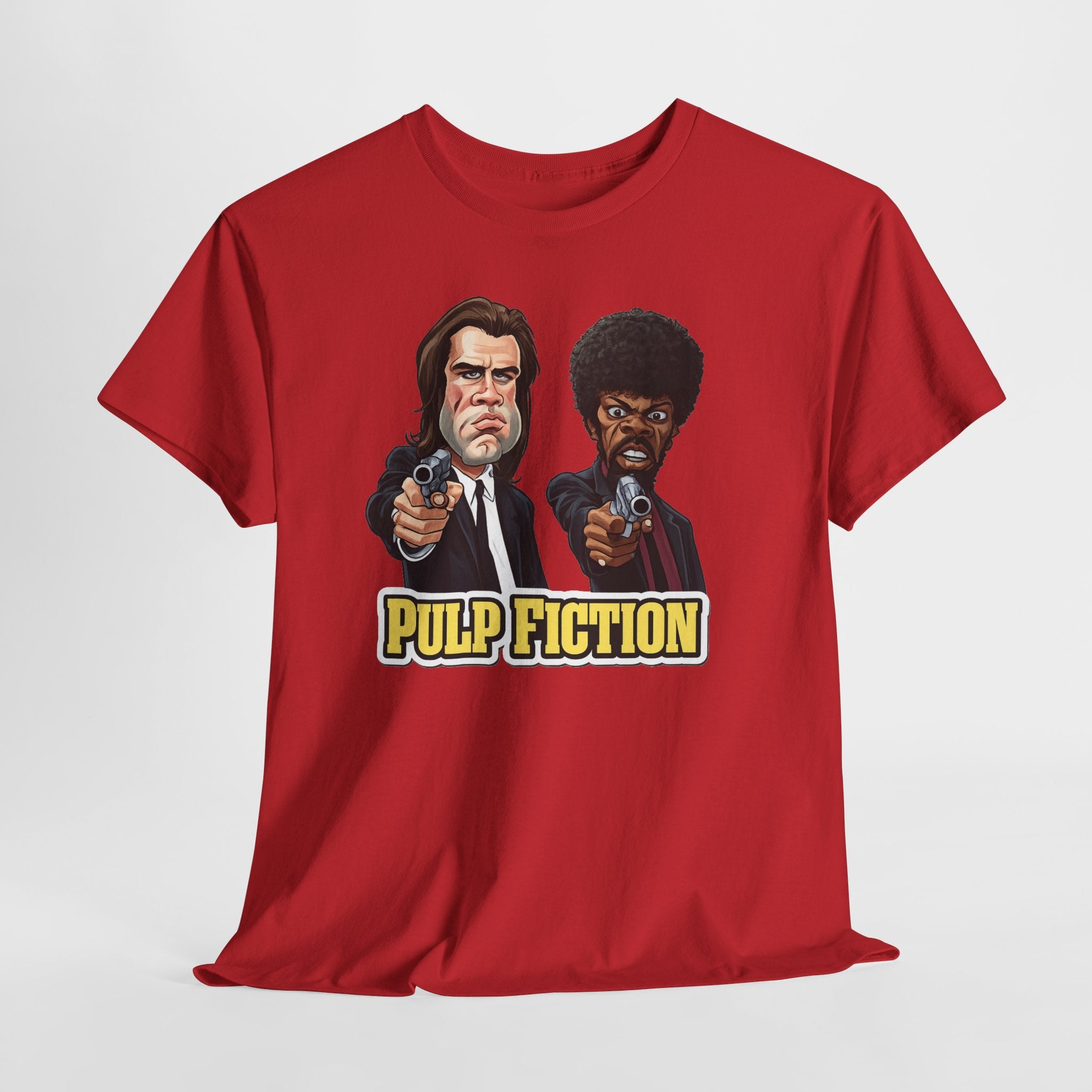 Pulp Fiction Graphic Tee - Retro Movie Poster T-Shirt