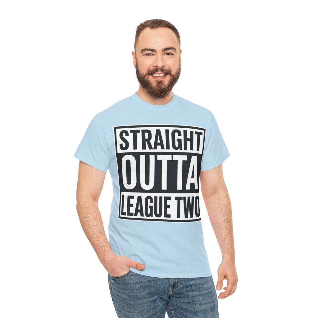 Straight Outta League Two T-Shirt — Football Fan Shirt