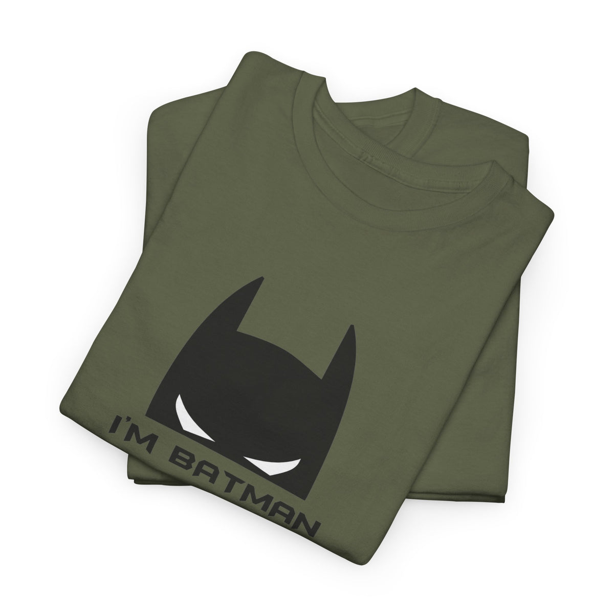 I'm Batman Graphic Tee — Funny Superhero Mask T-Shirt
