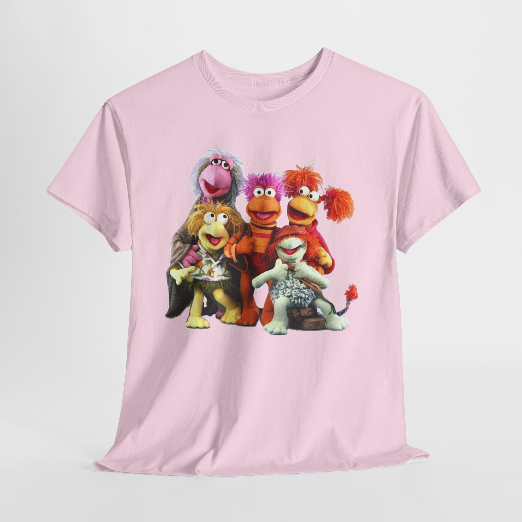 Fraggle Rock Characters T-Shirt — Vintage 80s Kids TV Crew Tee