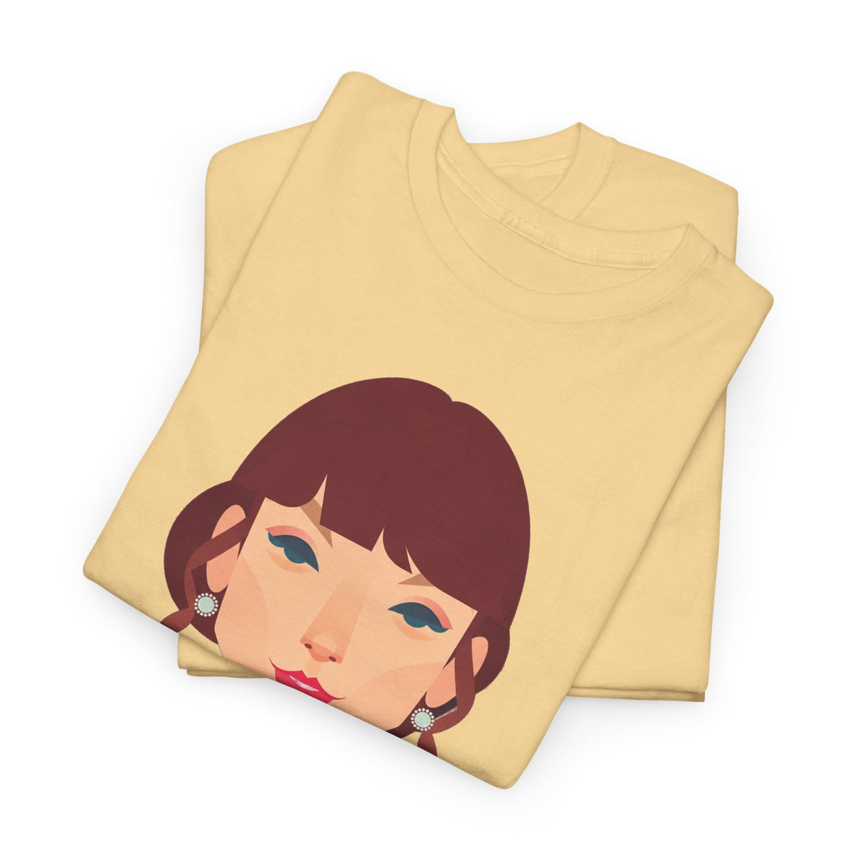 T Swift Illustration Cotton T-Shirt