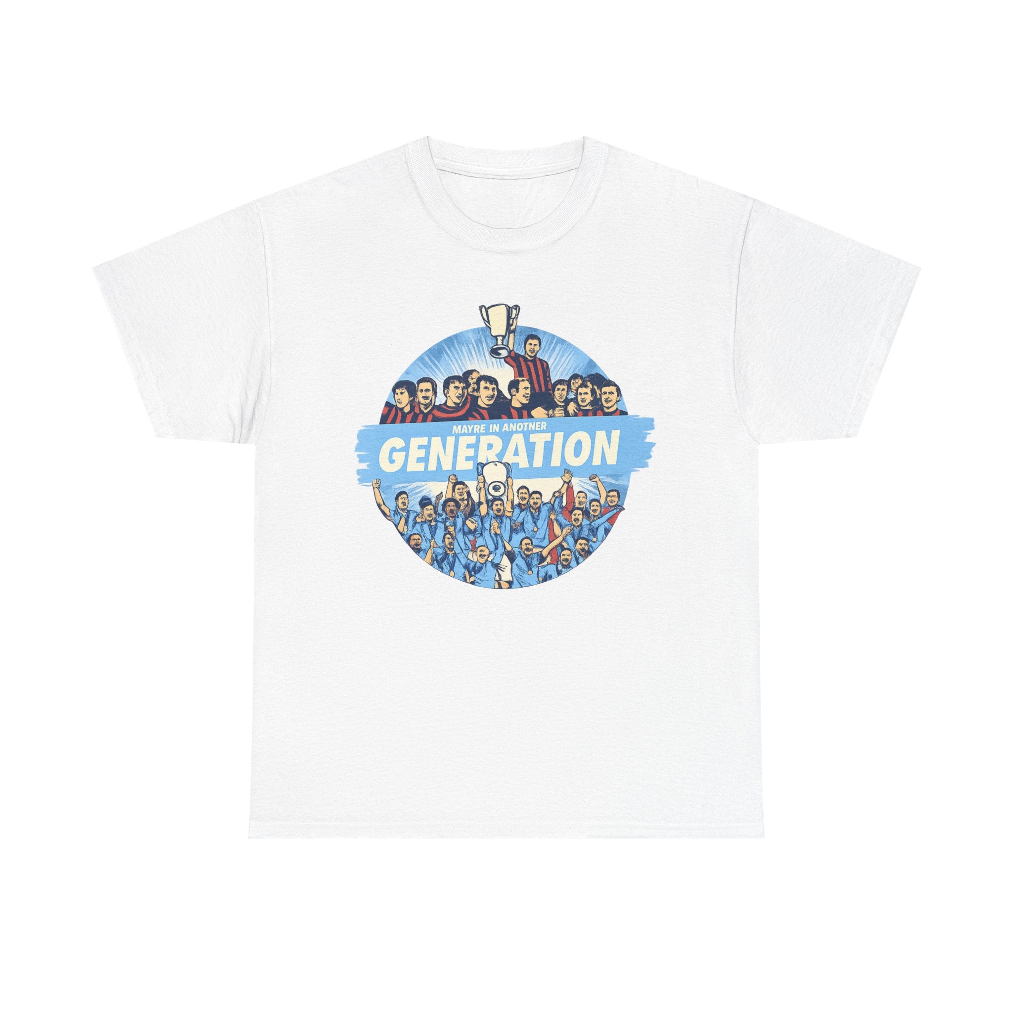 Manchester City Maybe in Another Generation Champions T‑Shirt — Retro Team Fan Tee