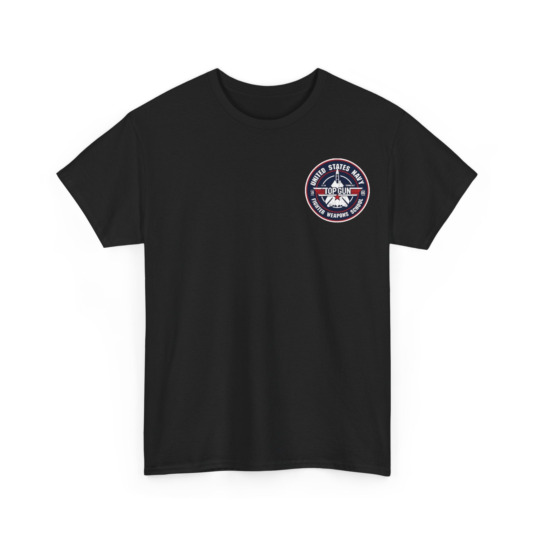 US Navy Top Gun School T-Shirt — 'High Speed' Vintage Cotton T-Shirt