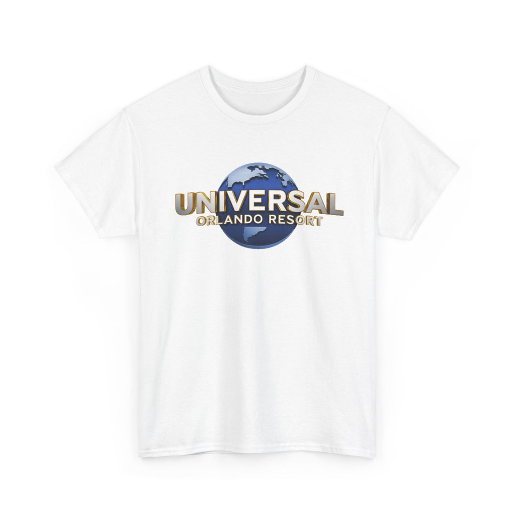 Universal Orlando Resort T‑Shirt — Retro Globe Logo Souvenir Tee