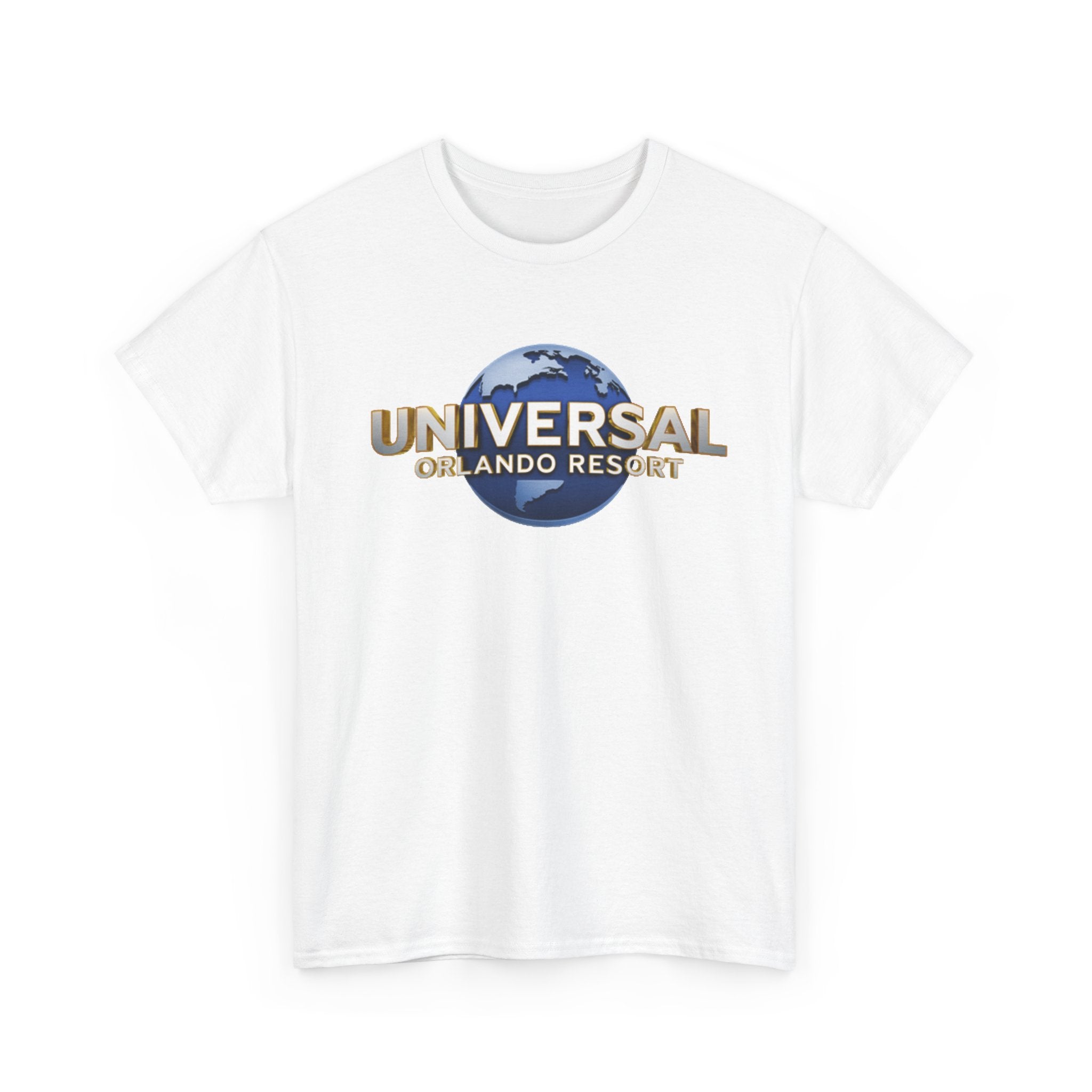 Universal Orlando Resort T‑Shirt — Retro Globe Logo Souvenir Tee