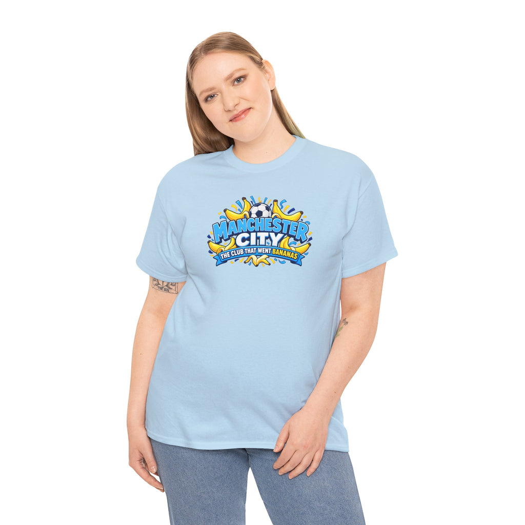 Manchester City "The Club That Went Bananas" Cotton T-Shirt