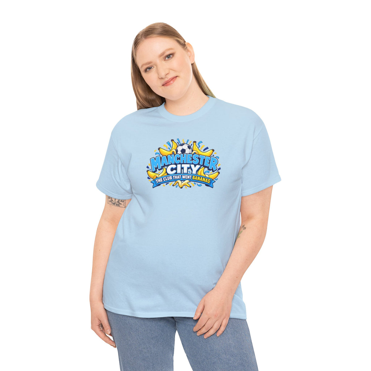 Manchester City "The Club That Went Bananas" Cotton T-Shirt