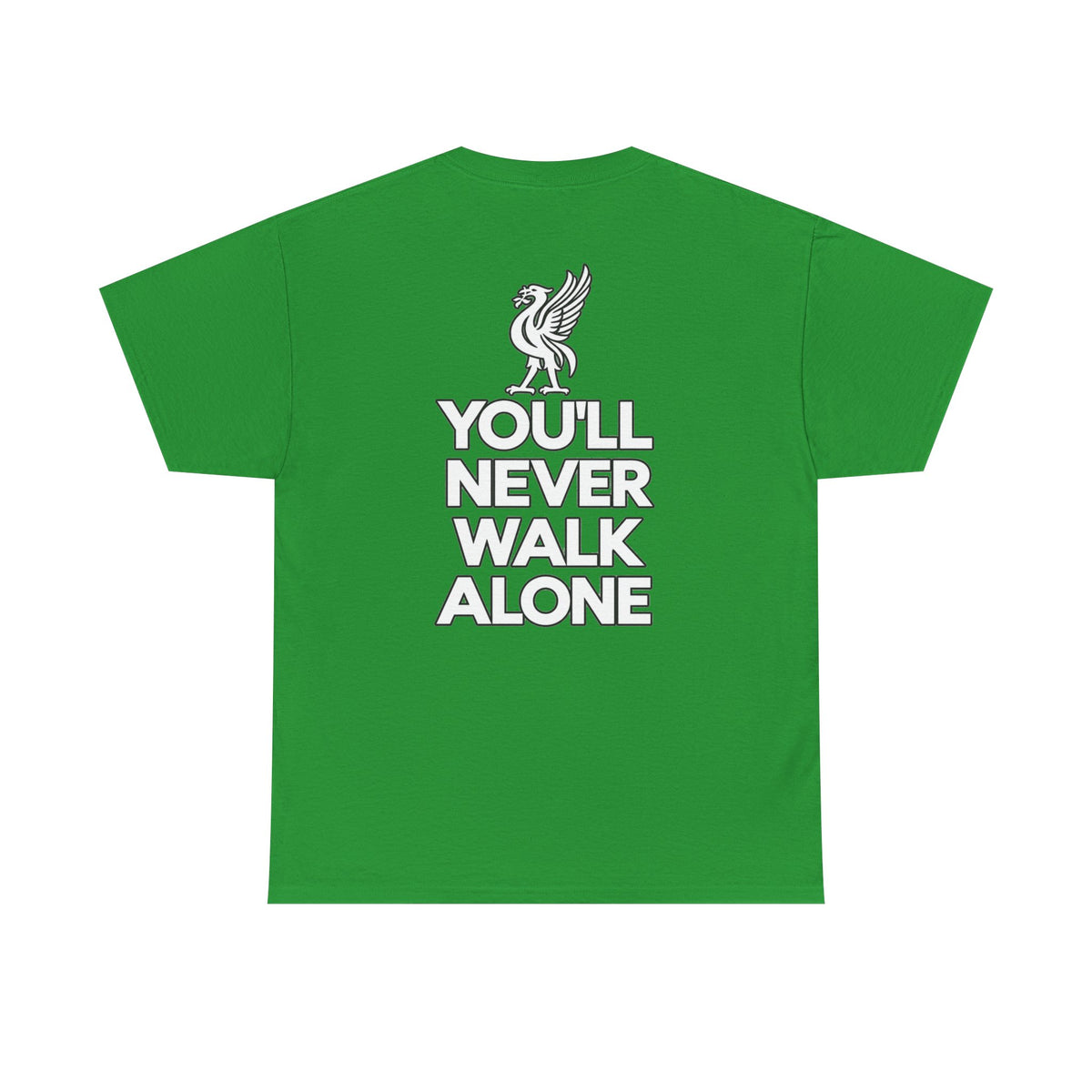 You'll Never Walk Alone T‑Shirt — Liverpool FC Crest Cotton Tee