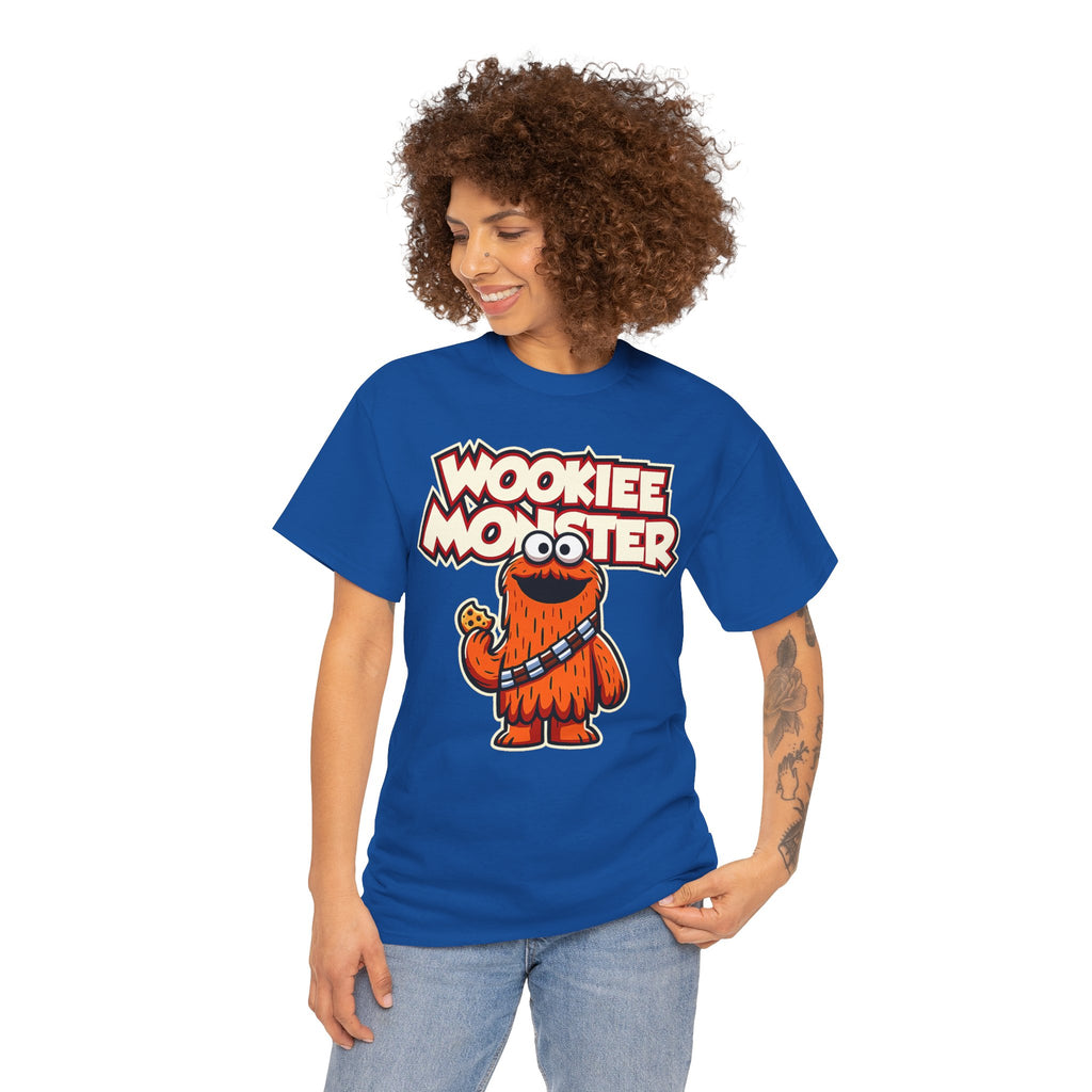 Wookiee Monster Tee - Funny Retro Sci‑Fi Cartoon Shirt