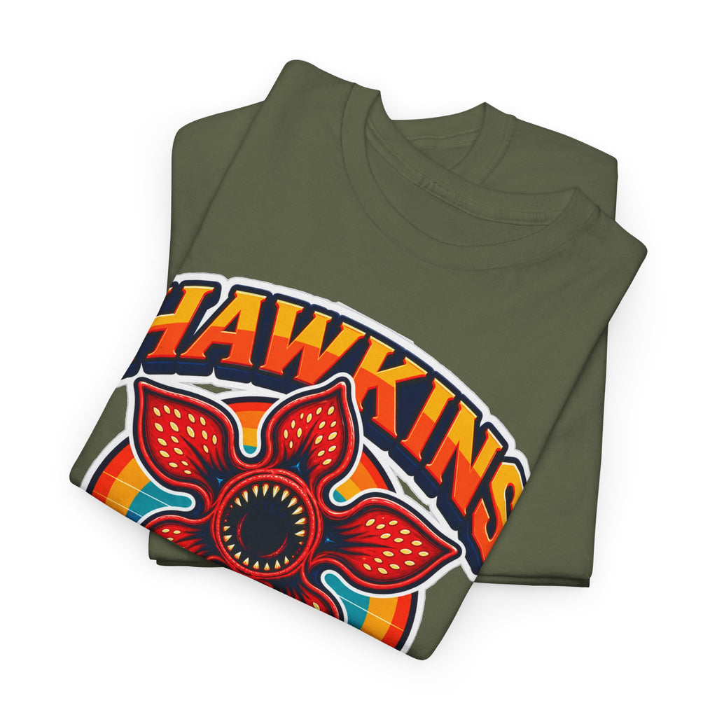Hawkins Indiana 1983 Demogorgon Floral Cotton T-Shirt