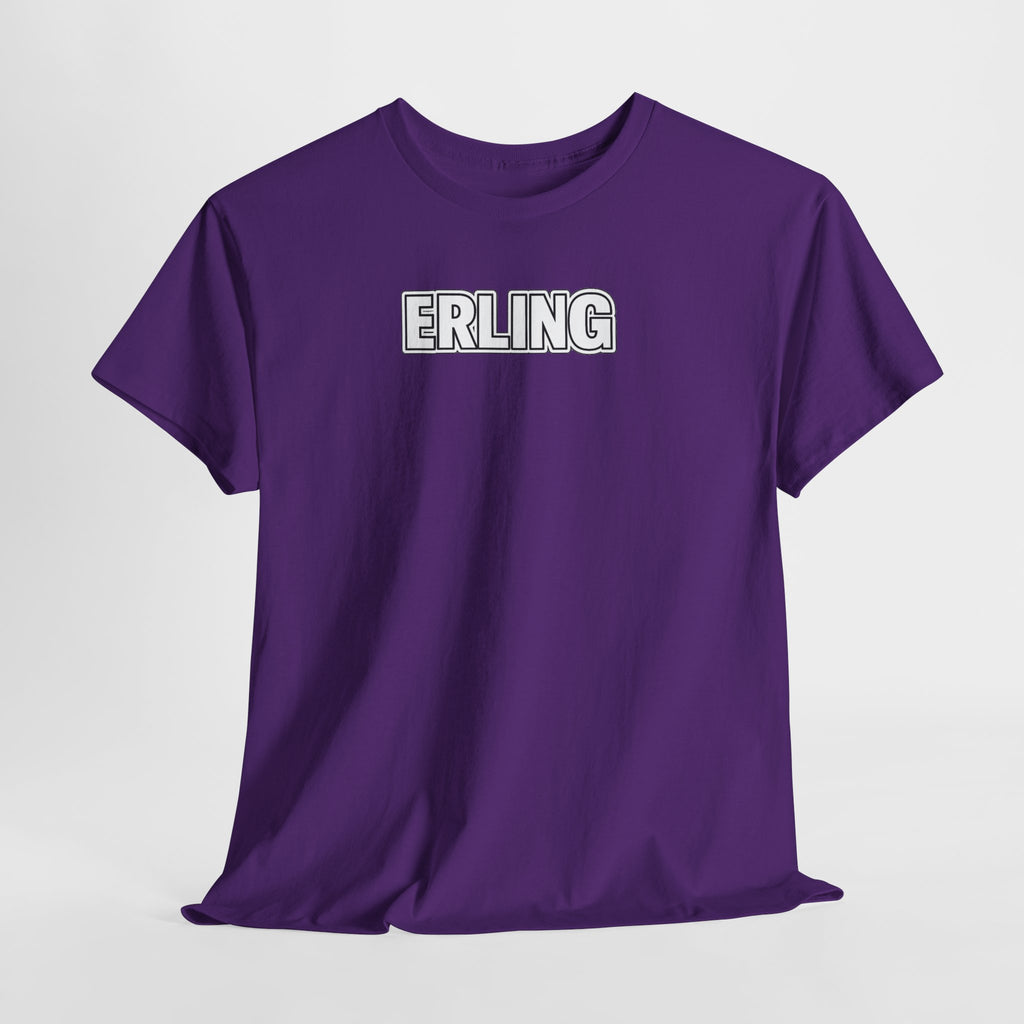 Erling Haaland Name Tee — Personalized Minimalist T-Shirt