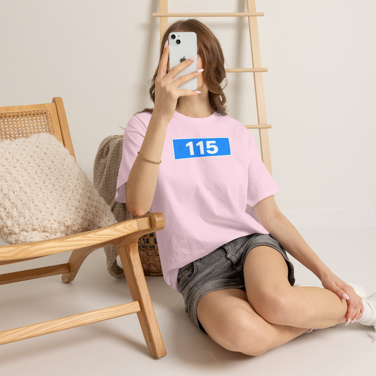 Manchester City 115 Inspired Minimalist Graphic Cotton T-Shirt