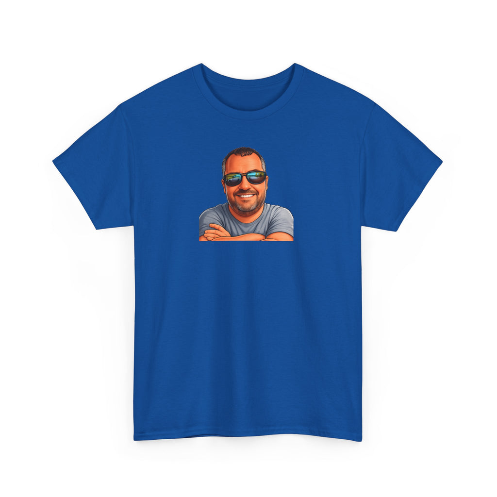 T-Shirt — "Mama Always Said Life Is Like A Box Of Chocolates" Graphic Tee (Funny Retro Portrait)