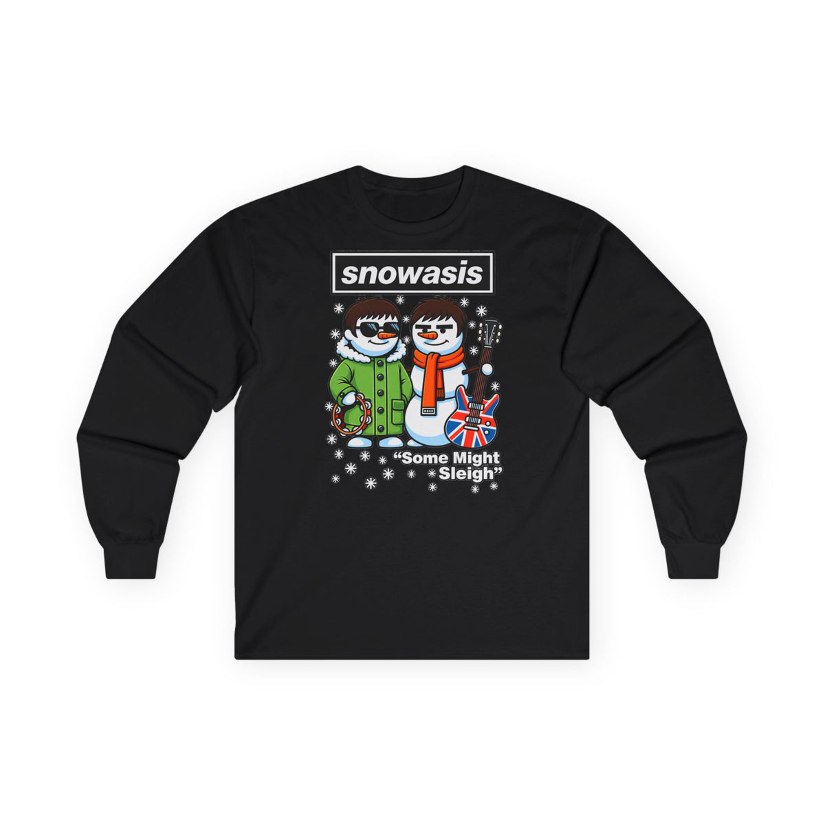 Snowasis Snowman Long Sleeve Tee — 'Some Nights, Some Slights' Holiday Shirt #Oasis Inspired