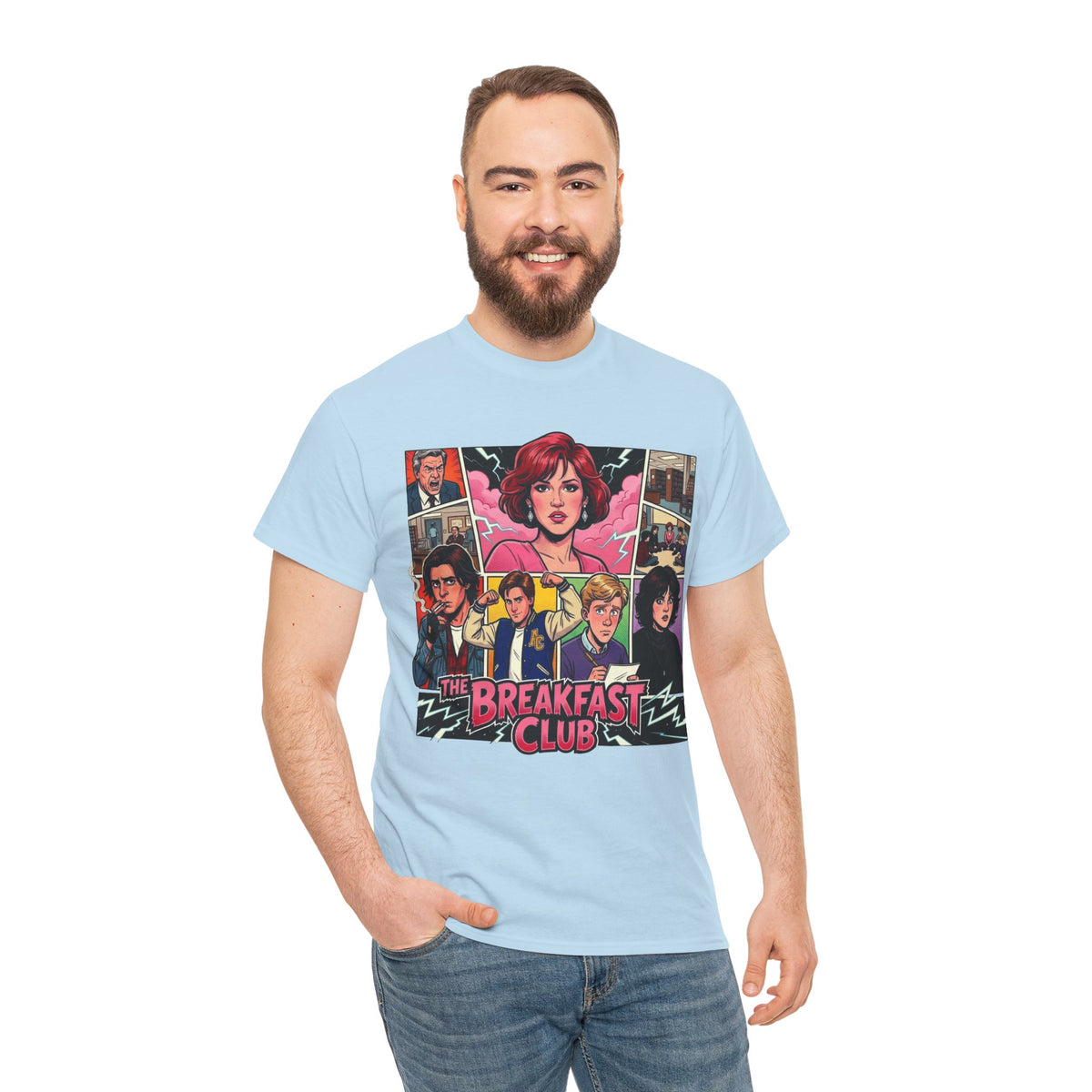 The Breakfast Club Unisex Heavy Cotton Tee
