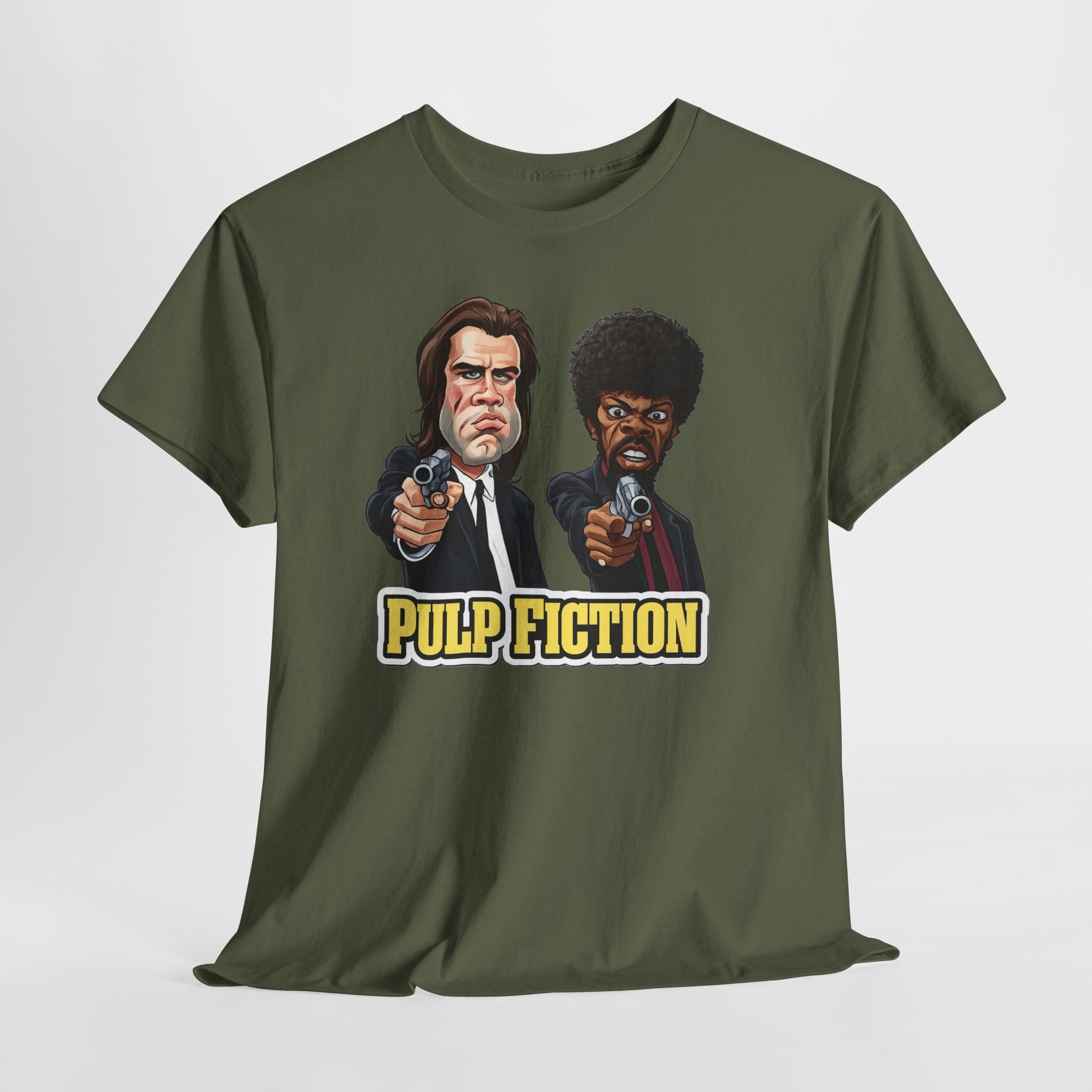 Pulp Fiction Graphic Tee - Retro Movie Poster T-Shirt