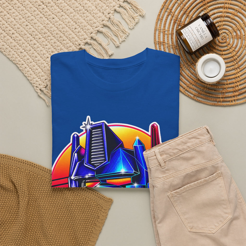 “Roll Out” Optimus-Inspired Graphic Transformers Cotton T-Shirt