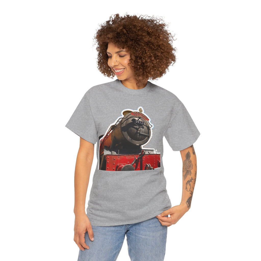 Hogwarts Express Steam Engine Train T-Shirt – Vintage Locomotive Graphic Tee