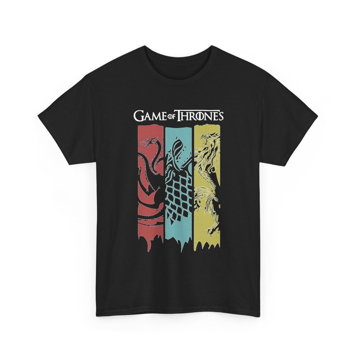Game of Thrones House Sigils T-Shirt — Stark Lannister Tully Banner Tee