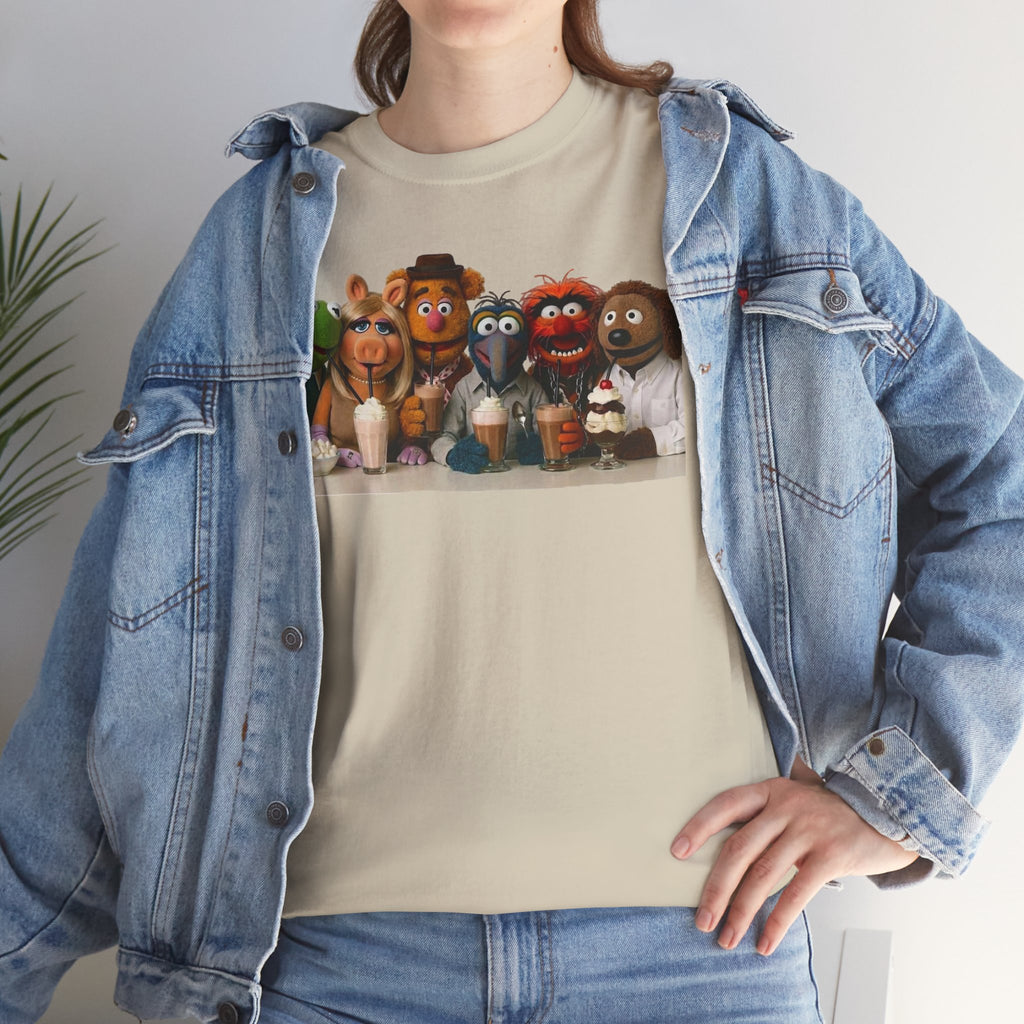Muppet Cast Retro Poster Cotton T-Shirt
