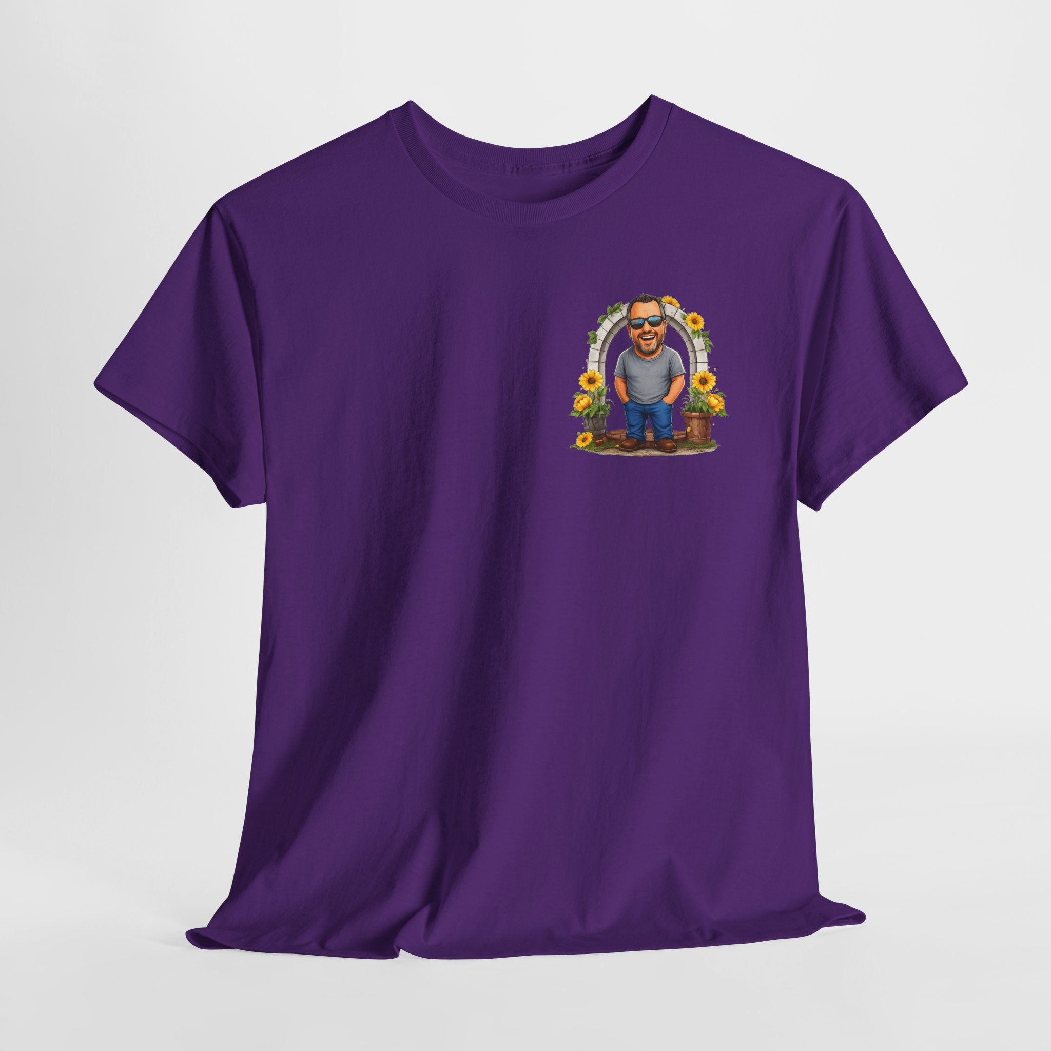Funny Senior Tee — “At My Age Getting Lucky Means Walking Into a Room and Remembering Why I’m There”