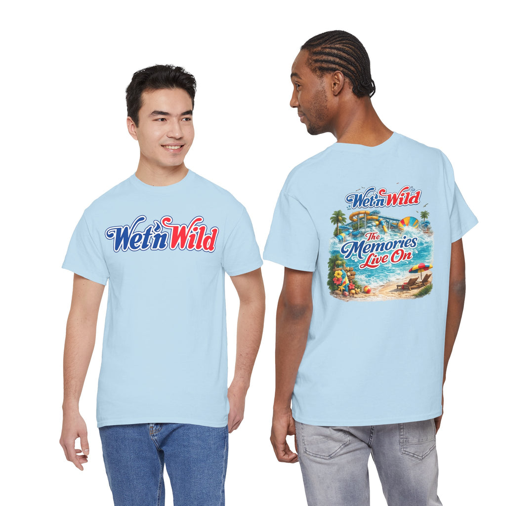 Wet 'n Wild Orlando Graphic Tee — "The Memories Live On" Retro Vacation T‑Shirt
