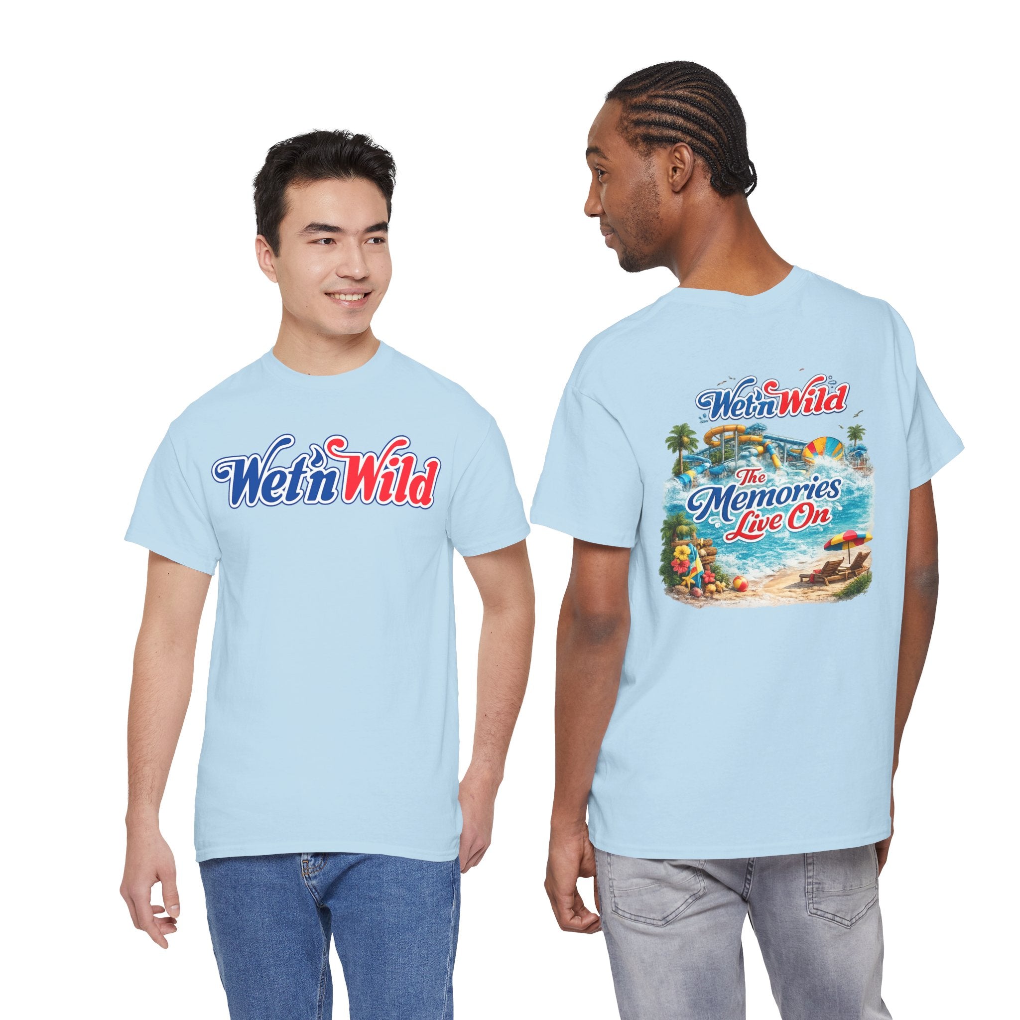 Wet 'n Wild Orlando Graphic Tee — "The Memories Live On" Retro Vacation T‑Shirt