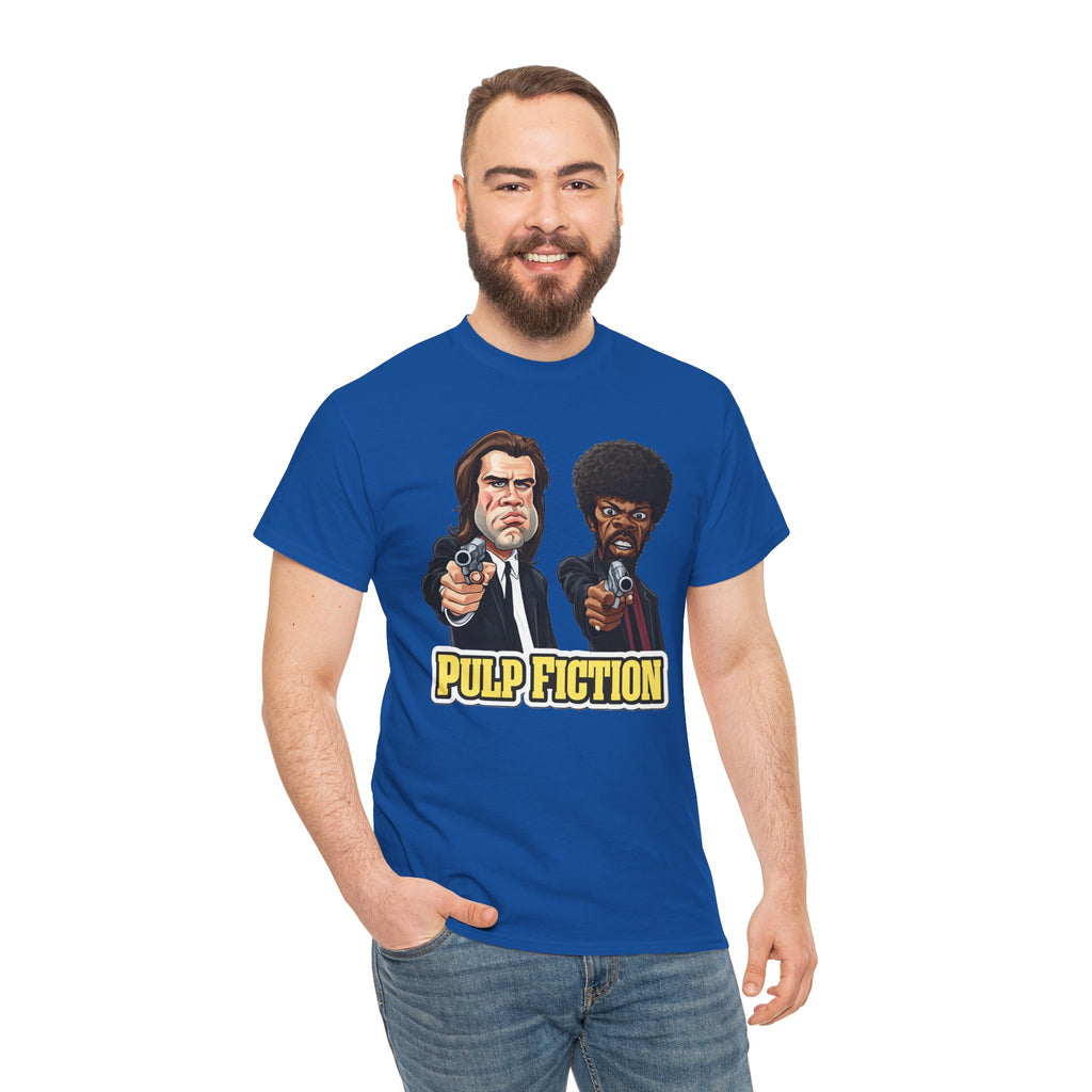 Pulp Fiction Graphic Tee - Retro Movie Poster T-Shirt