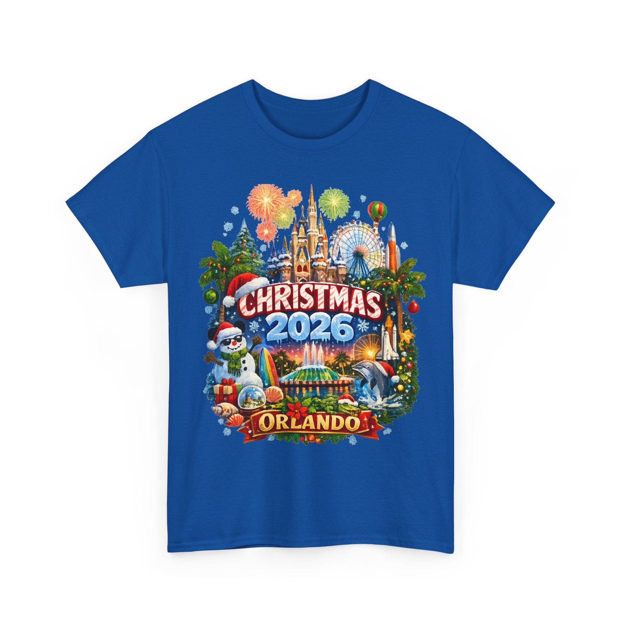 Christmas 2026 Orlando T-Shirt — Holiday Theme Park Souvenir Tee