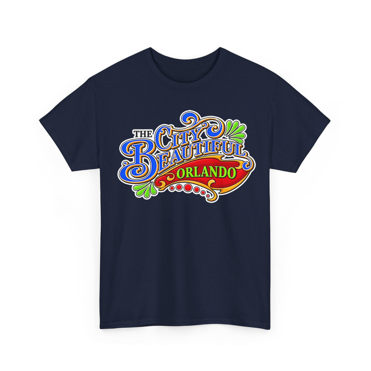 The City Beautiful Orlando Graphic Cotton Tee