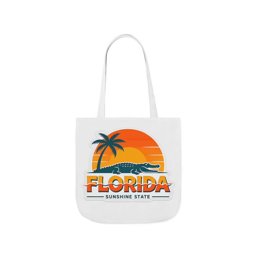 Florida Sunshine State Canvas Tote