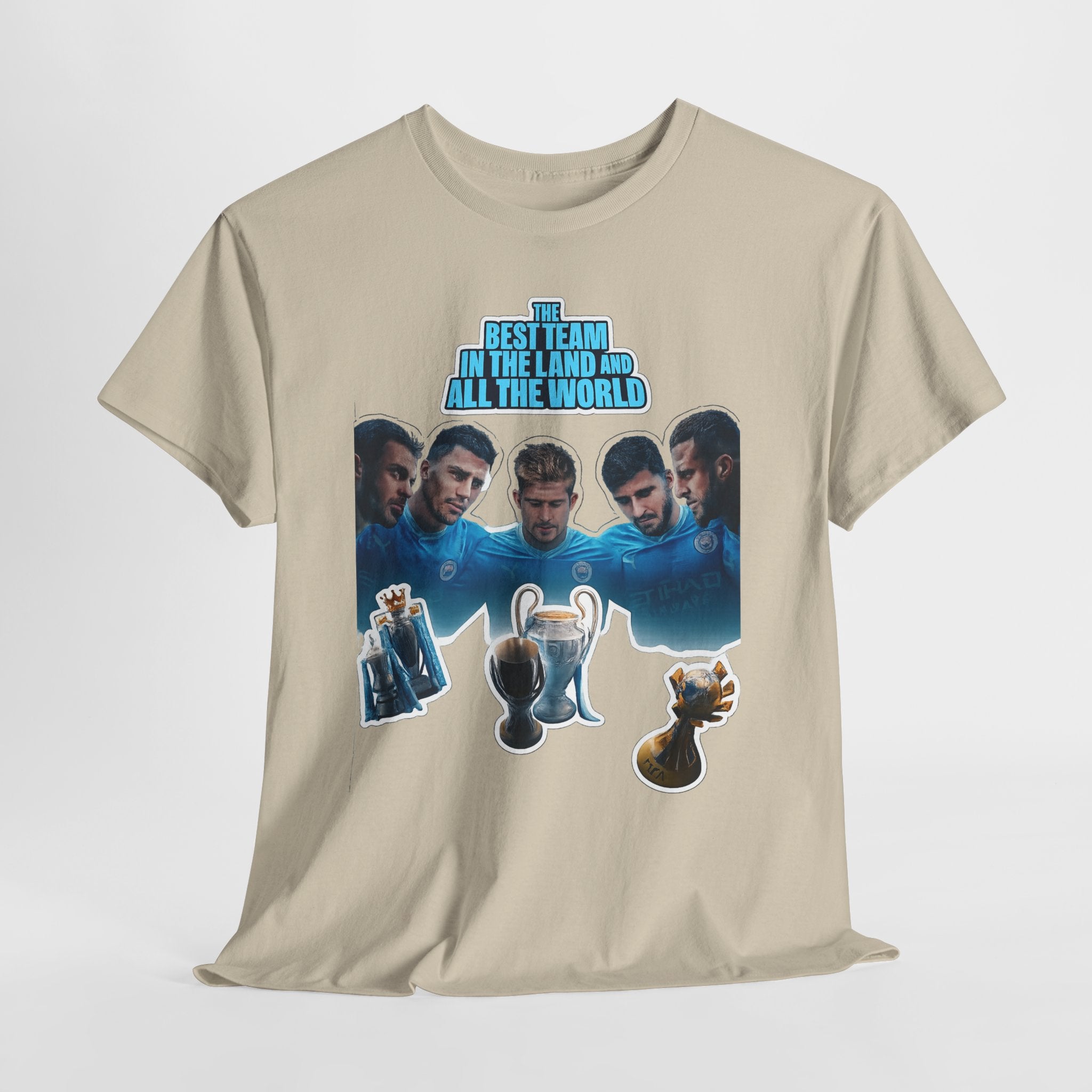 Manchester City — "Best Team in the Land and All the World" Cotton T-Shirt