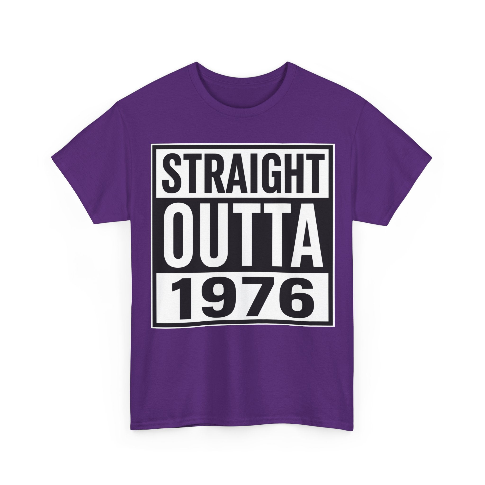 Straight Outta 1976 T-Shirt — Retro 1976 Birthday Tee