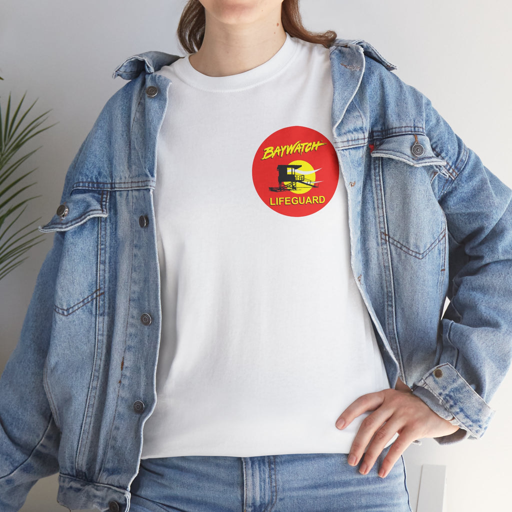 Baywatch Lifeguard Graphic Cotton T-Shirt