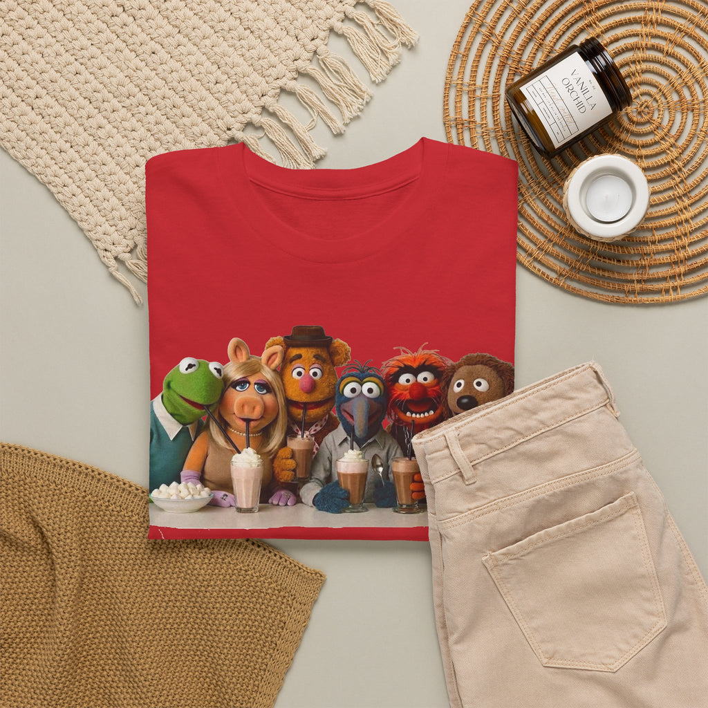 Muppet Cast Retro Poster Cotton T-Shirt