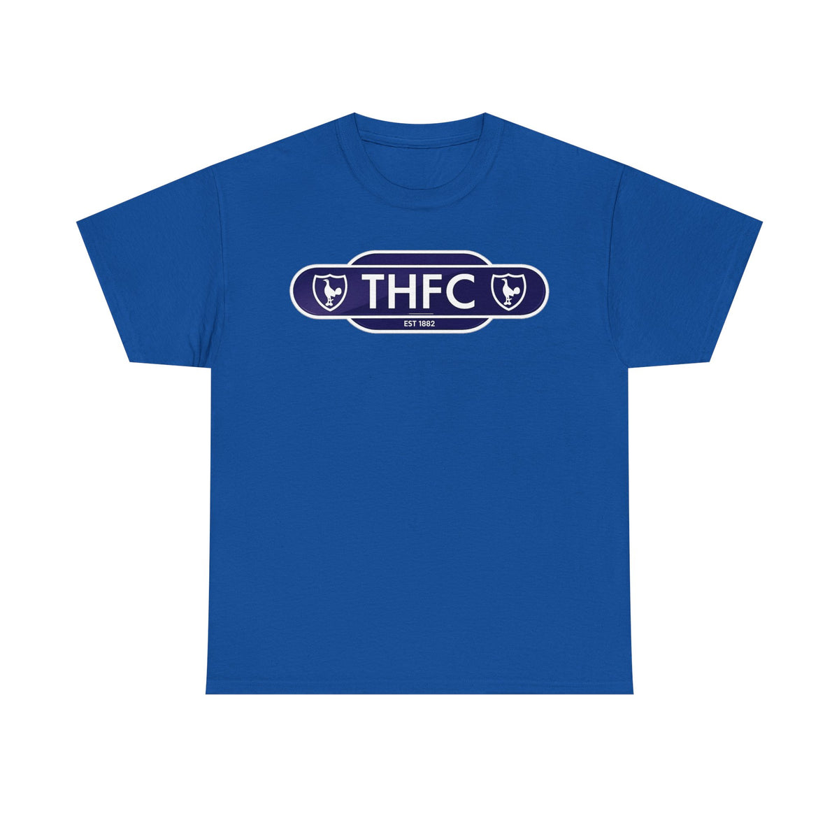 THFC Tottenham Hotspur Railway Sign T‑Shirt — Retro Football Club Tee