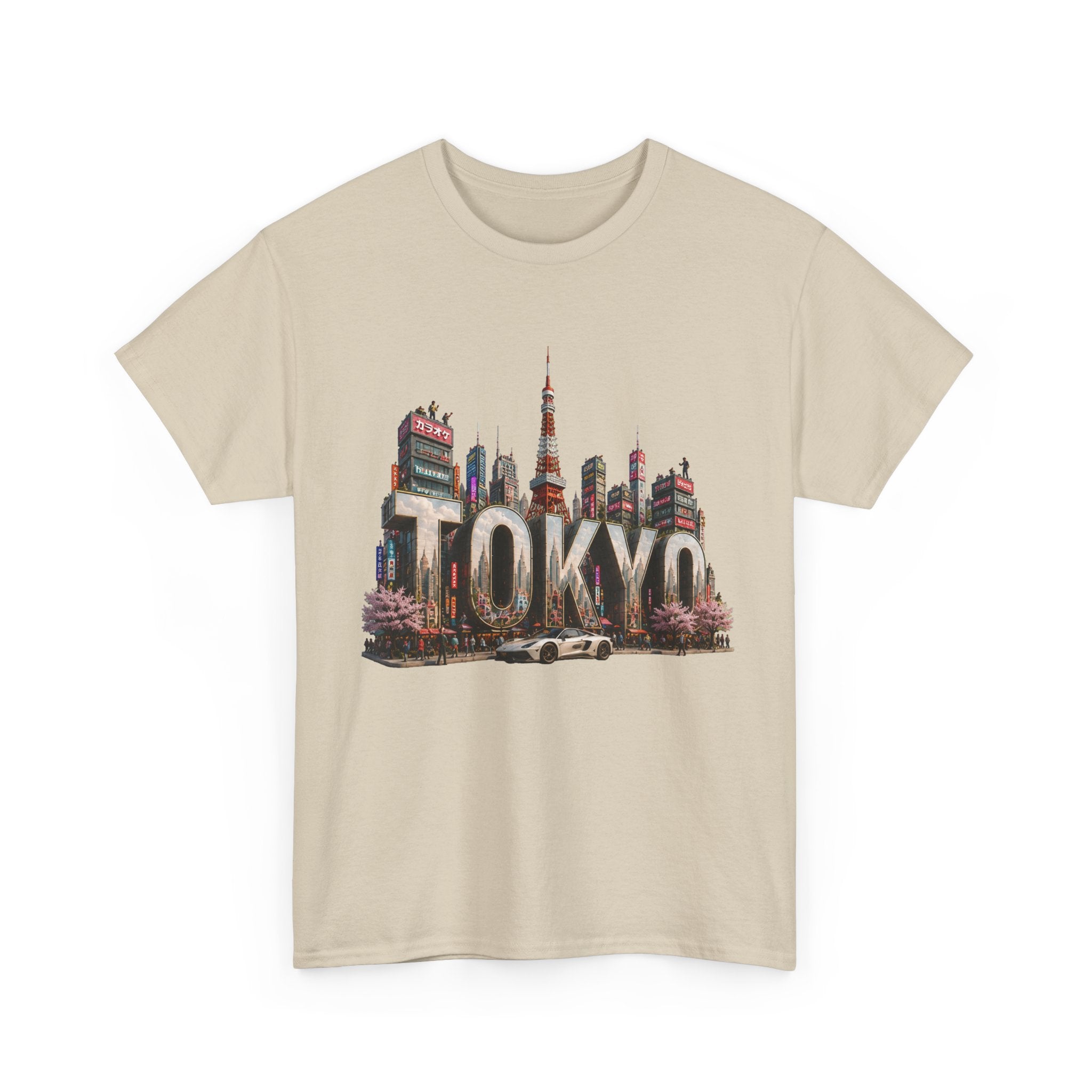 Tokyo Skyline T-Shirt — Vintage Cityscape Graphic Tee
